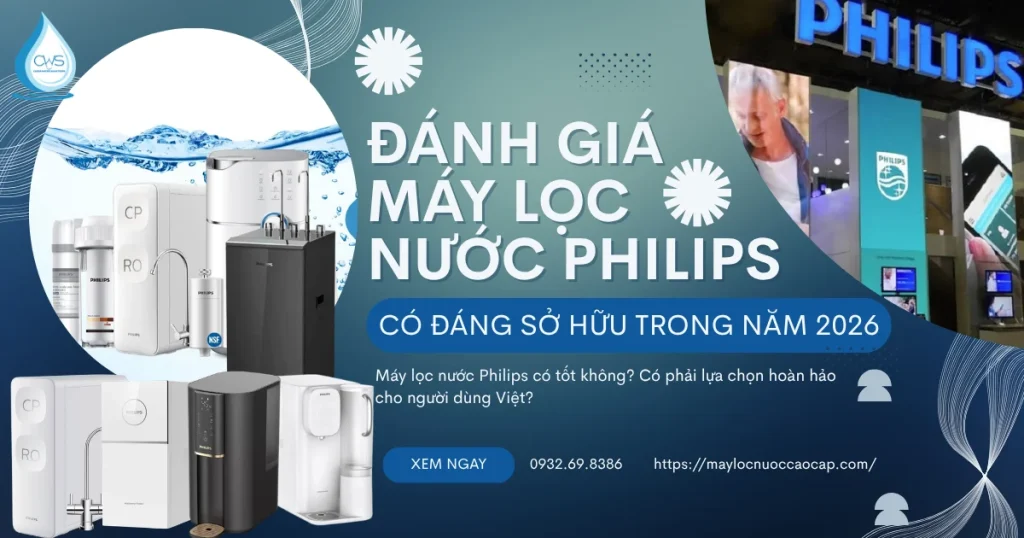 Đánh Giá Máy Lọc Nước Philips Có Đáng Sở Hữu Trong Năm 2026