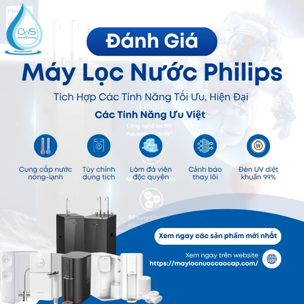 Đánh Giá Máy Lọc Nước Philips Được Tích Hợp Các Tính Năng Tối Ưu, Hiện Đại