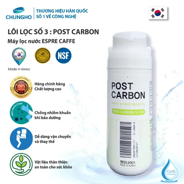 Lõi Lọc Nước ATCR-Post Carbon