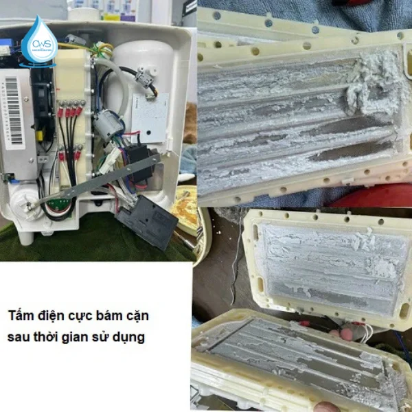 Nguy Cơ Bám Cặn Và Hỏng Tấm Điện Cực