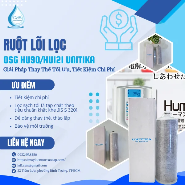 Ruột Lõi Lọc OSG HU90_HU121 - Giải Pháp Thay Thế Tối Ưu, Tiết Kiệm Chi Phí