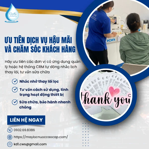 Ưu Tiên Dịch Vụ Hậu Mãi Và Chăm Sóc Khách Hàng