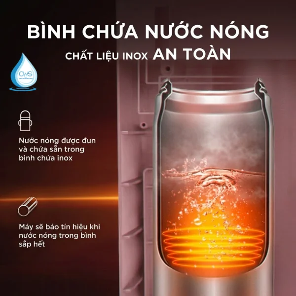 Bình Chứa Nước Nóng Bằng Chất Liệu Inox Cao Cấp