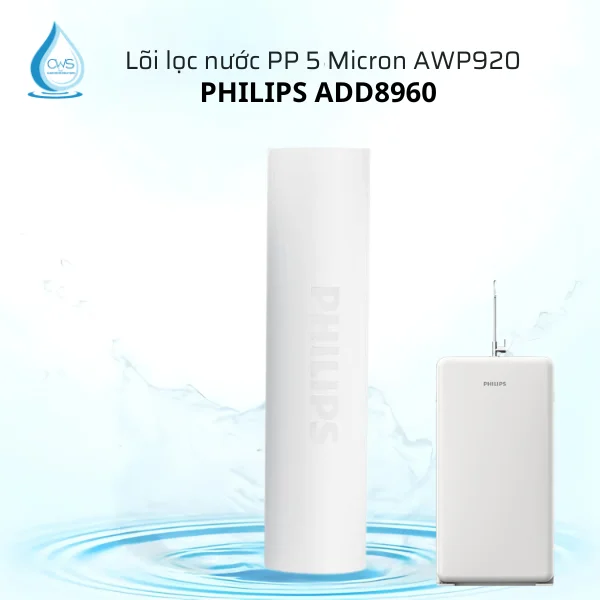 Bộ Lõi Lọc Nước Philips ADD8960 - Lõi PP 5 Micron AWP920 Bộ Lõi Lọc Nước Philips ADD8960 - Lõi PP 5 Micron AWP920