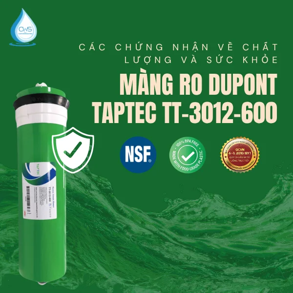 Các Chứng Nhận Về Chất Lượng Và Sức Khỏe Của Màng RO