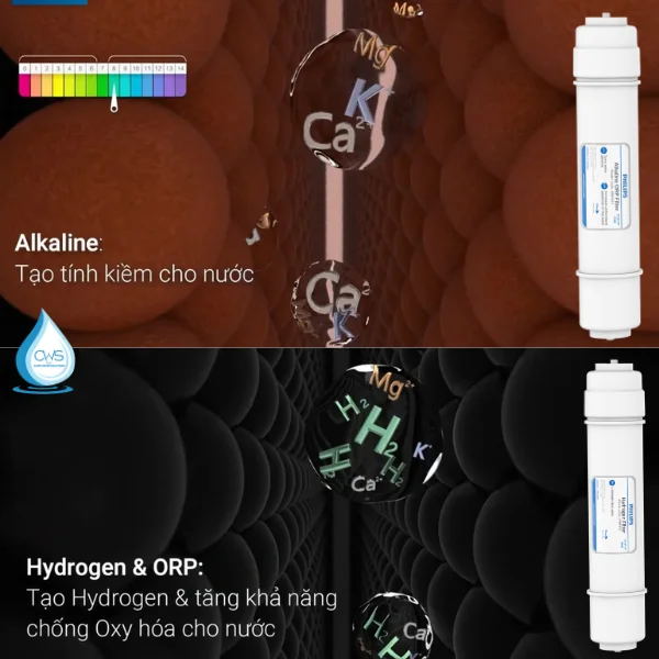 Chức Năng Lõi Alkaline AWP931 Và Lõi Hydrogen AWP932