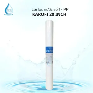Lõi Lọc Nước 123 Karofi 20 Inch - Lõi PP 5 Micron