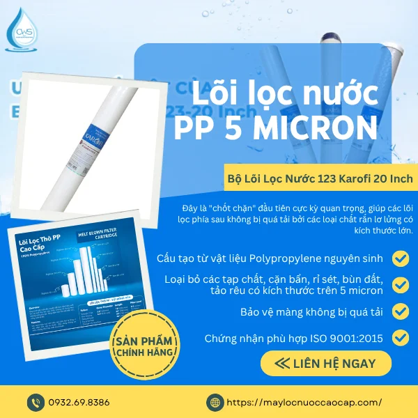 Lõi Số 1 PP 5 Micron