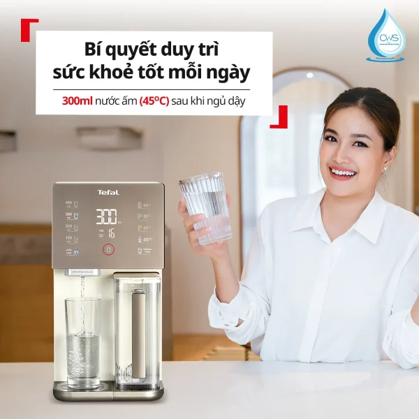 Bí Quyết Duy Trì Sức Khỏe Mỗi Ngày Với Máy Lọc Nước Tefal BR453AY0