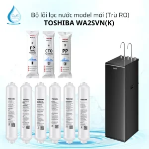 Combo Lõi Lọc Nước Toshiba TWP-WA2SVN(K) Model Mới (Trừ RO)