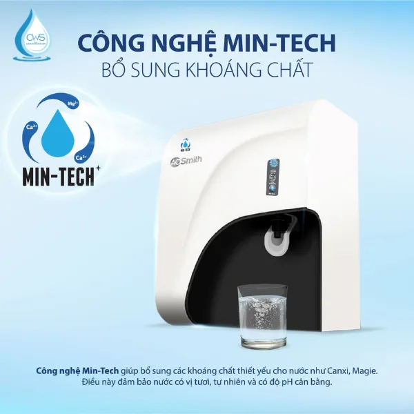 Công Nghệ Min Tech Độc Quyền Bổ Sung Khoáng Chất Có Lợi
