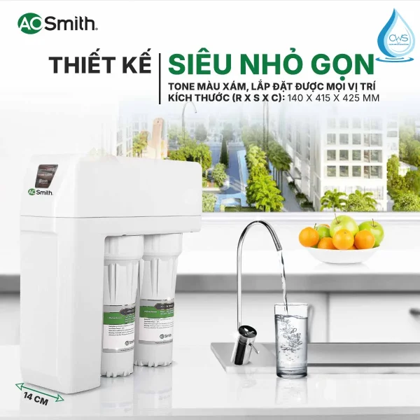 Độ Dày Chỉ 14cm - Giải Phóng 70% Không Gian Gầm Bếp Chung Cư