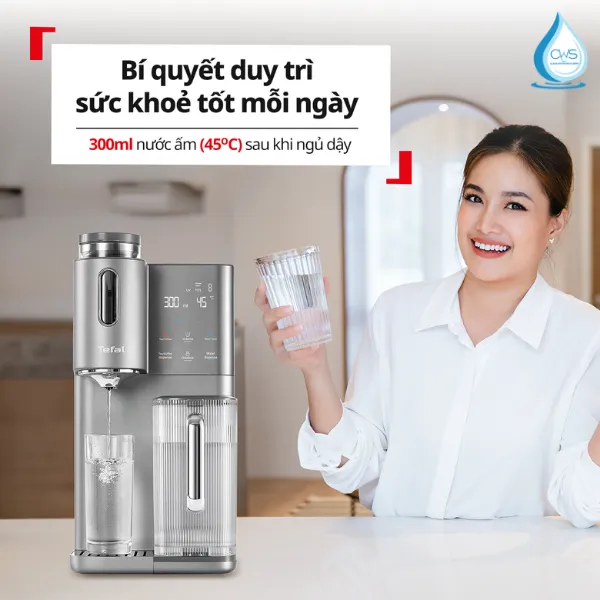 Duy Trì Lối Sống Wellness Mỗi Ngày Với Máy Lọc Nước Tefal BR453AY0