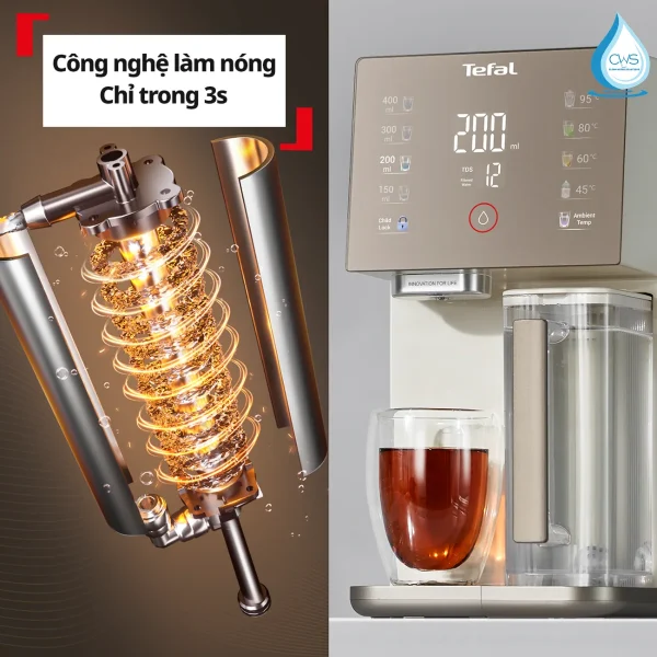 Gia Nhiệt Nhanh Chóng Không Chờ Đợi Trong 3 Giây