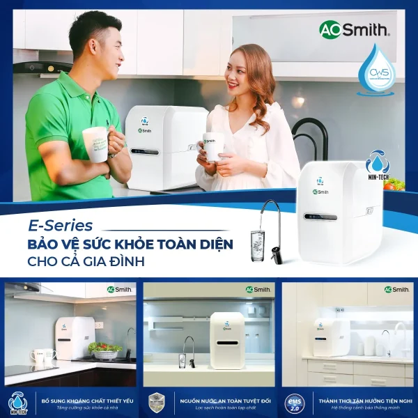 Máy Lọc Nước AO Smith E3 Có Những Tính Năng Và Công Nghệ Nào Nổi Bật