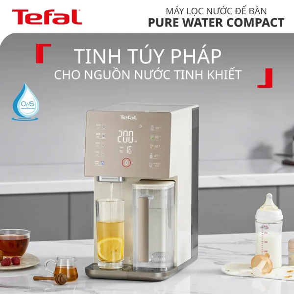 Máy Lọc Nước Tefal BR453AY0 Pure Water Compact Có Các Tính Năng Nào Nổi Bật