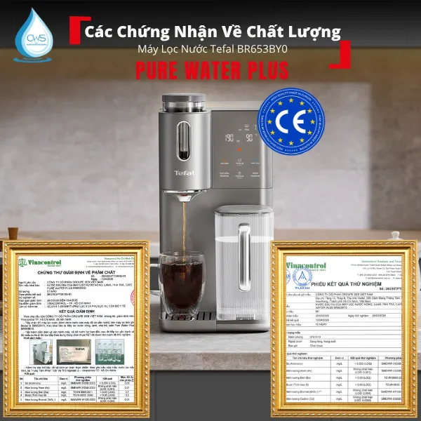 Máy Lọc Nước Tefal BR653BY0 Có Đảm Bảo An Toàn Khi Sử Dụng Không