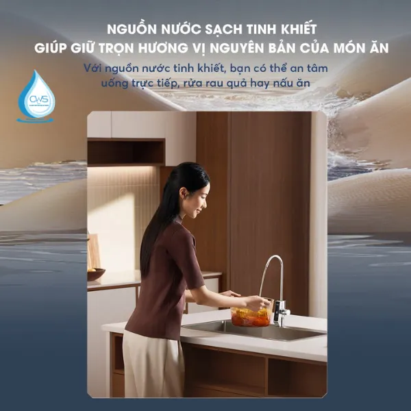 Thiết Kế Không Bình Chứa - Đảm Bảo Nước Luôn Tươi Mới