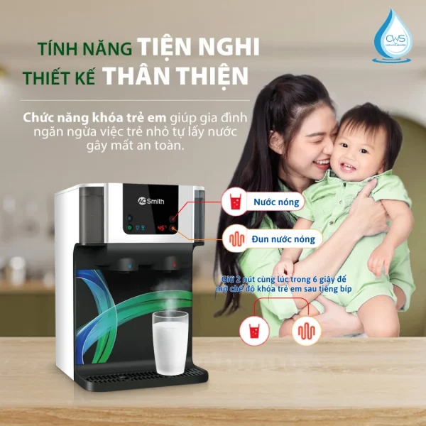 Tính Năng Khóa Trẻ Em An Toàn Toàn Diện
