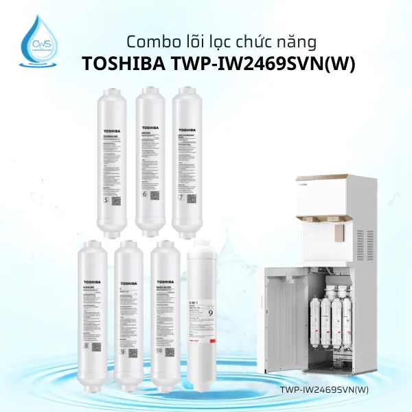 Combo 7 Lõi Lọc Nước Toshiba TWP-IW2469SVN(W) Chức Năng Combo 7 Lõi Lọc Nước Toshiba TWP-IW2469SVN(W) Chức Năng