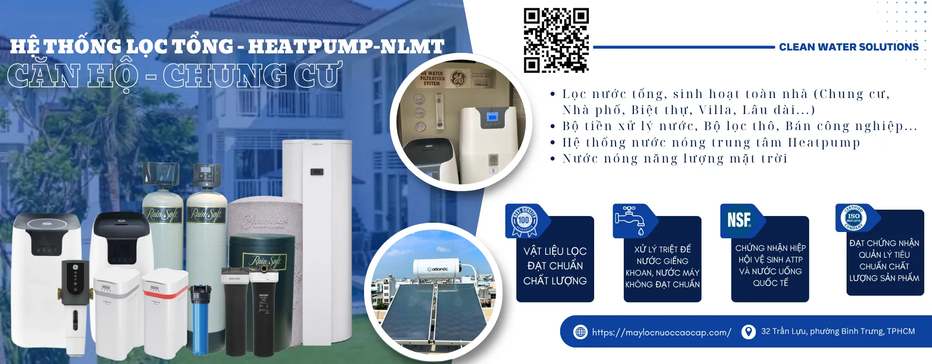Hệ Thống Lọc Tổng Căn Hộ, Chung Cư Tại Clean Water Solutions