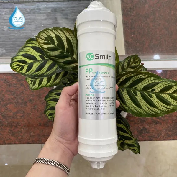 Hình Ảnh Thực Tế Lõi PP 1 Micron Trong Combo Lõi Lọc Nước AO Smith 5 Lõi Hình Ảnh Thực Tế Lõi PP 1 Micron Trong Combo Lõi Lọc Nước AO Smith 5 Lõi