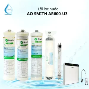 Lõi Lọc Nước AO Smith AR600-U3 - Bộ 5 Lõi