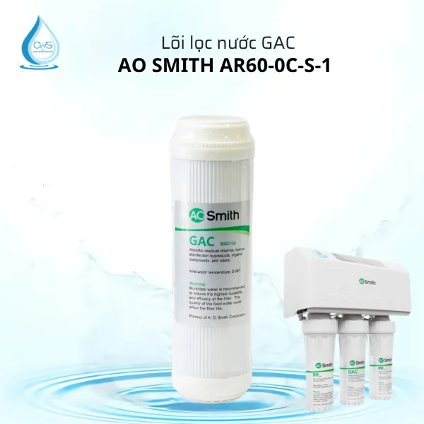 Lõi Lọc Nước AO Smith Model AR600-C-S-1 - Lõi Lọc GAC Lõi Lọc Nước AO Smith Model AR600-C-S-1 - Lõi Lọc GAC