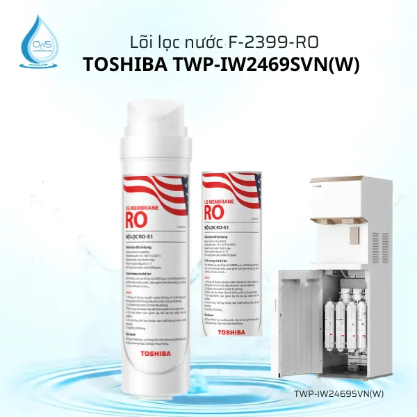 Lõi Lọc Nước Toshiba TWP-IW2469SVN(K) - Lõi F-2399-RO Lõi Lọc Nước Toshiba TWP-IW2469SVN(K) - Lõi F-2399-RO