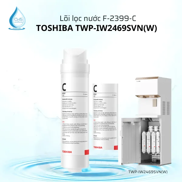 Lõi Lọc Nước Toshiba TWP-IW2469SVN(W) - Lõi F-2399-C Lõi Lọc Nước Toshiba TWP-IW2469SVN(W) - Lõi F-2399-C