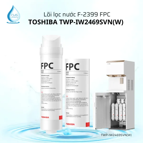 Lõi Lọc Nước Toshiba TWP-IW2469SVN(W) - Lõi F-2399-FPC Lõi Lọc Nước Toshiba TWP-IW2469SVN(W) - Lõi F-2399-FPC