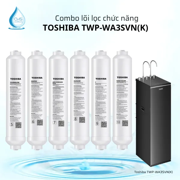 Lõi Lọc Nước Toshiba TWP-WA3SVN(K) - Combo Lõi Chức Năng Lõi Lọc Nước Toshiba TWP-WA3SVN(K) - Combo Lõi Chức Năng