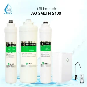 Lõi Lọc Nước AO Smith S400 Chính Hãng - Bộ 3 Lõi