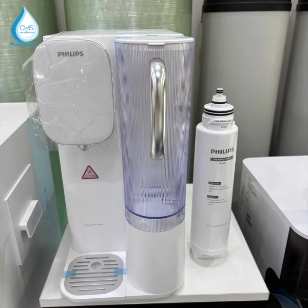 Hình Ảnh Lõi Lọc Nước Philips ADD541RO/90 Kế Bên Máy Hình Ảnh Lõi Lọc Nước Philips ADD541RO/90 Kế Bên Máy