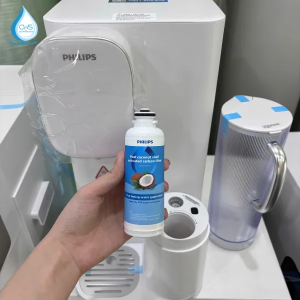 Vị Trí Lõi Lọc Nước Philips ADD547/90 Trên Máy Lọc Nước Philips ADD6912 Vị Trí Lõi Lọc Nước Philips ADD547/90 Trên Máy Lọc Nước Philips ADD6912