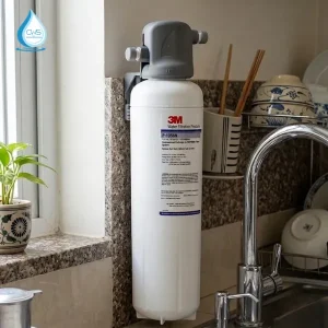 Hình Ảnh Thực Tế Máy Làm Mềm Nước 3M Aqua-Pure SGP195BN-T Tại Nhà Khách