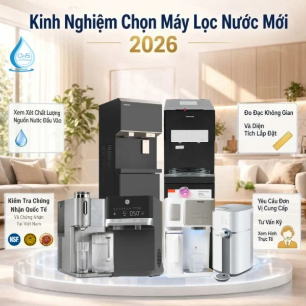 Kinh Nghiệm Chọn Máy Lọc Nước Mới Trong Năm 2026