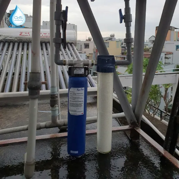Lắp Đặt Hệ Thống Lọc Tổng 3M Aqua-Pure Khử Clo Tại Nhà Khách Hàng